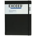 thumbnail image 1 of Exceed Large Journal, Dot Grid, 96 Pages, 7.5" x 9.75", Black, 86420, 1 of 6