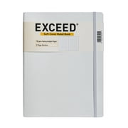 Exceed Large Ruled Journal, White, 96 Sheets, 78 GSM