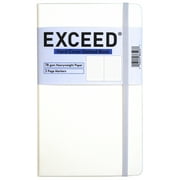 Exceed Medium Journal, Dot Grid, 120 Sheets, 5" x 8.25", White, 86523