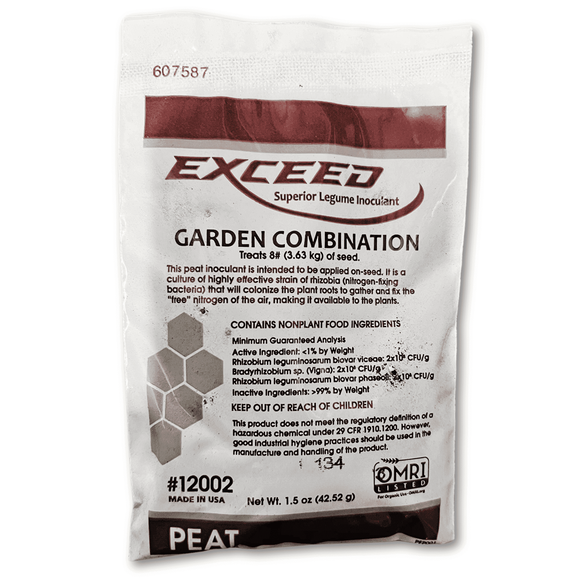 Exceed Organic Nitrogen Boost Pea & Bean Inoculant, Powder
