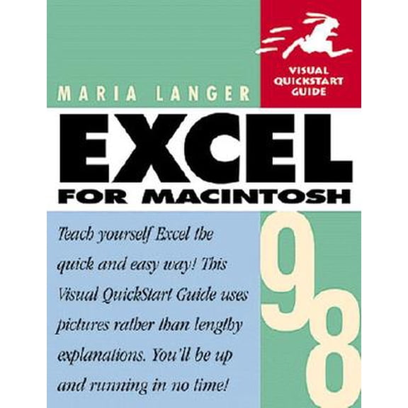 Pre-Owned Excel 1998 for Macintosh (Visual QuickStart Guide) (Paperback) 0201353601 9780201353600
