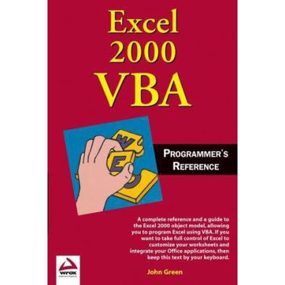 Pre-Owned Excel 2000 VBA Programmers Reference (Paperback) 0764544012 9780764544019