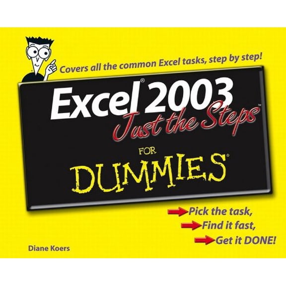 Pre-Owned Excel 2003 Just the Steps for Dummies (Paperback) 0764574884 9780764574887