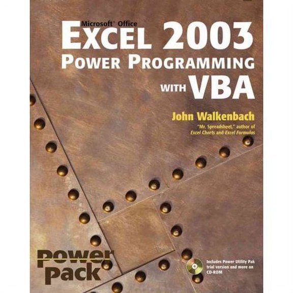 Pre-Owned Excel 2003 Power Programming with VBA