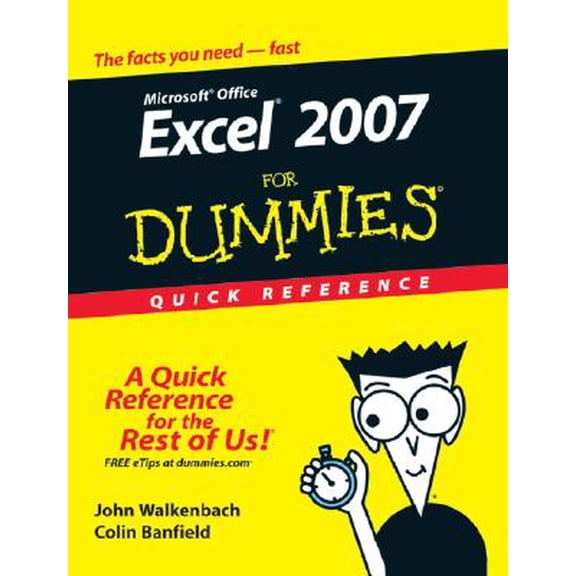 Pre-Owned Excel 2007 for Dummies Quick Reference