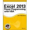 thumbnail image 1 of Pre-Owned Microsoft Excel 2013 Power Programming with VBA (Paperback) 1118490398 9781118490396, 1 of 1