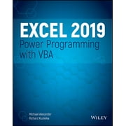Excel 2019 Power Programming with VBA, Paperback
