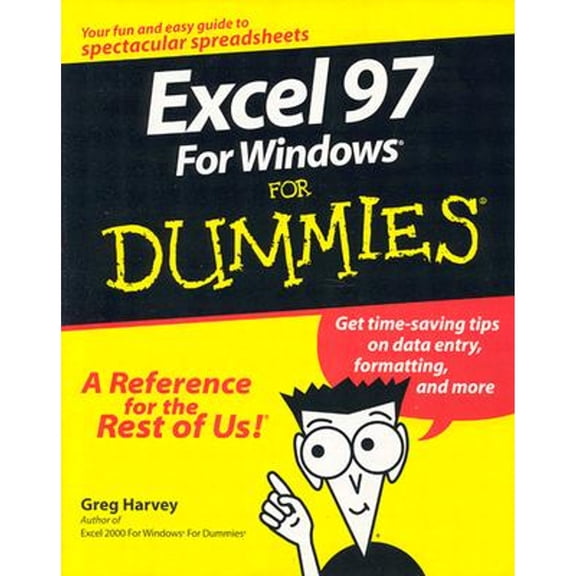 Pre-Owned Excel 97 Windows for Dummies (Paperback) 076450049X 9780764500497