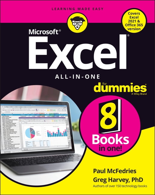 Excel: All-In-One for Dummies, (Office 2021 Edition) (Paperback)