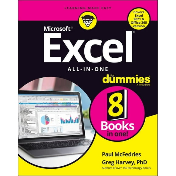 Pre-Owned Excel: All-In-One for Dummies, (Office 2021 Edition) (Paperback)