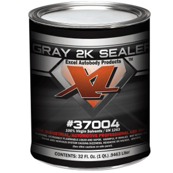 Excel 37004 2K Acrylic Urethane Primer Sealer 4 to 1 Mix Fast Dry