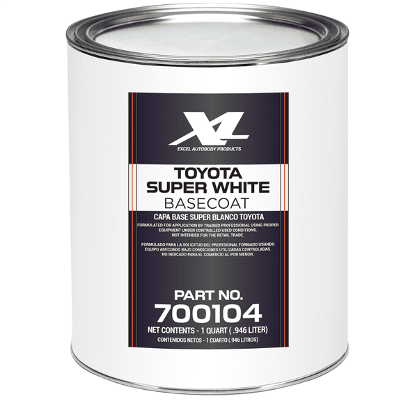 Excel Auto Body XLB700104 Basecoat Factory Pack Color Quick Dry High Hiding