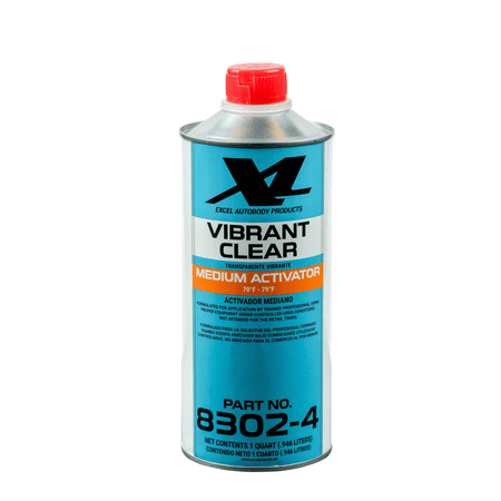 Excel Auto Body Products MEDIUM ACTIVATOR FOR VIBRANT CLEAR