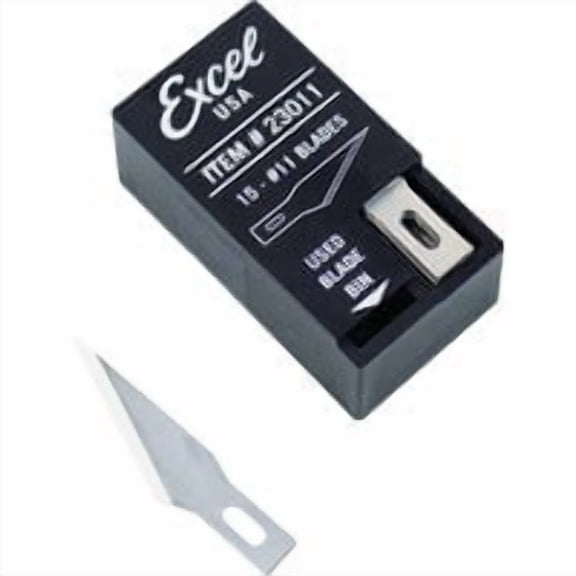 Excel Blades Double Honed Hobby Blades1 - Pack of 24 Bulk Household Pack