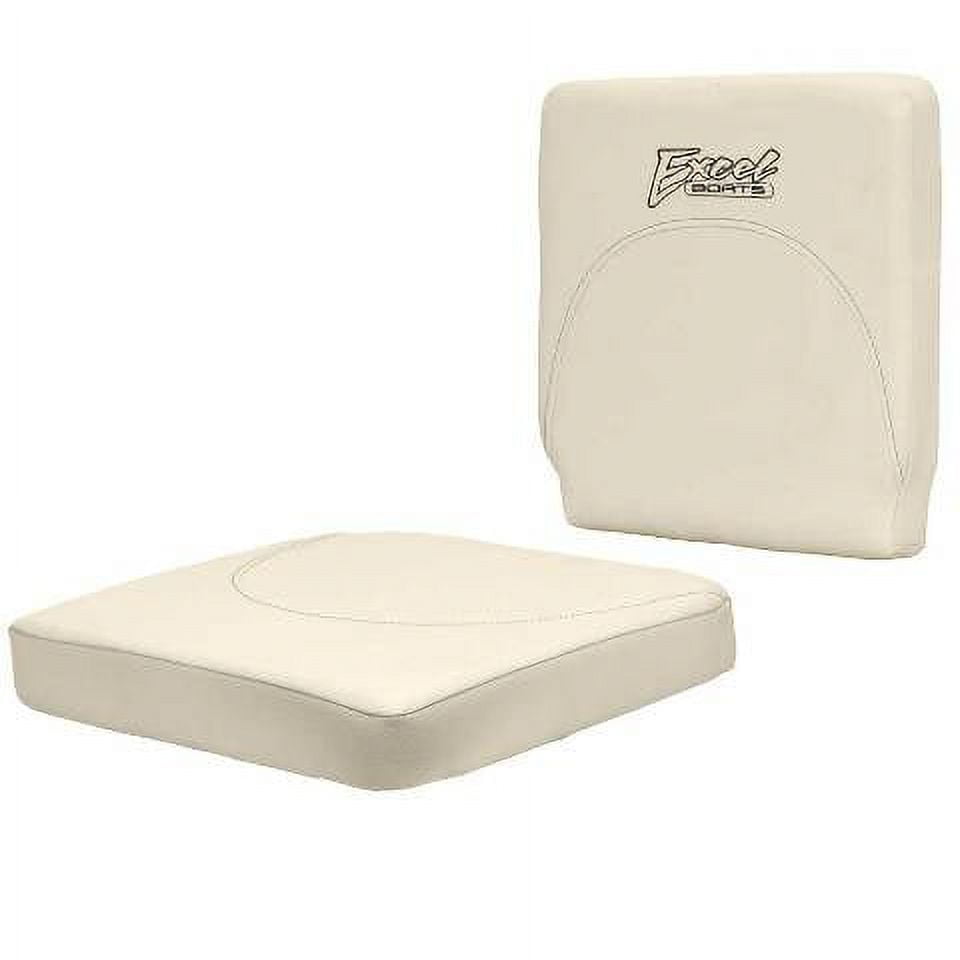 Excel Boat Seat Cushions | Light Brown (2 Piece Set)