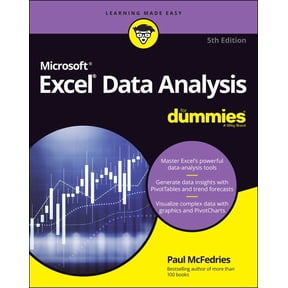 Excel Data Analysis for Dummies, (Paperback)