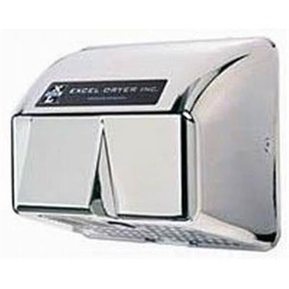 Excel Dryer  208-230V HOICV Surface Mounted Hand Dryer, Chrome
