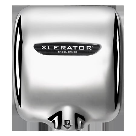 Excel Dryer 208-277V 2-2.2A Xlerator CVH ECO Hand Dryer, Chrome