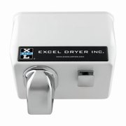Excel Dryer 240V H76WV Surface Mounted Hair & Hand Dryer, White