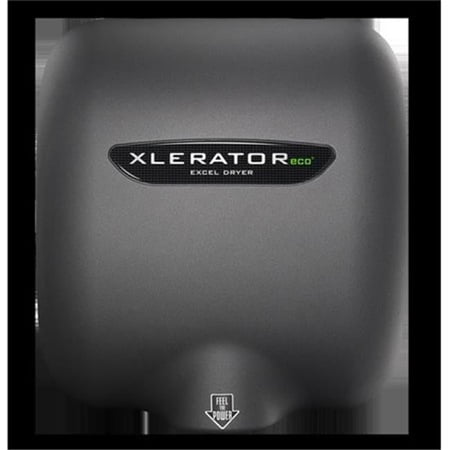 Excel Dryer 708161H 110-120V 4.3-4.5A Xlerator ECO Hand Dryer, Graphite