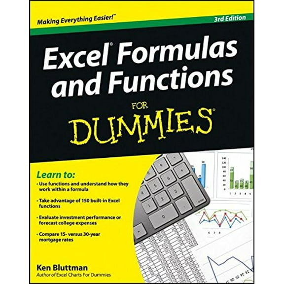 Pre-Owned Excel Formulas and Functions For Dummies (Paperback) 1118460847 9781118460849