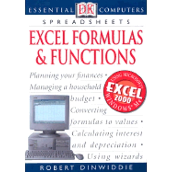 Pre-Owned Excel Formulas and Functions (Paperback) 0789484102 9780789484109