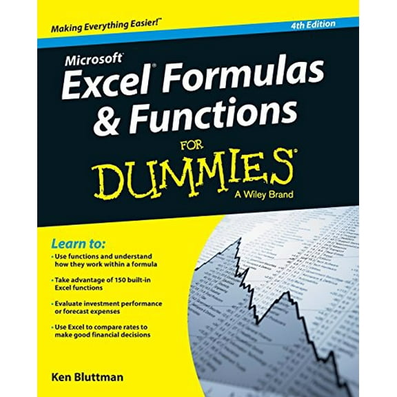 Pre-Owned Excel Formulas and Functions for Dummies (Paperback) 1119076781 9781119076780
