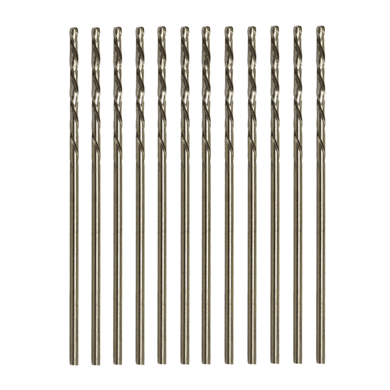 Excel Blades Drill Bits #57 – 12 Piece High-Quality Hobby Drill Set – 0.0430 IN / 1.092 MM – Compatible with Multiple Tools