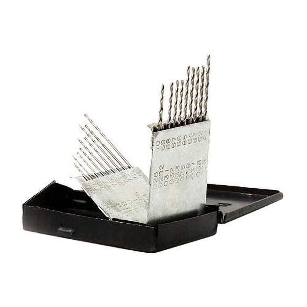 Excel Blades - Assorted Drill Bit Set #61-80, 20 Piece Case (EXL55511) - Micro Twist Drill Bits for Hobby and Precision Work