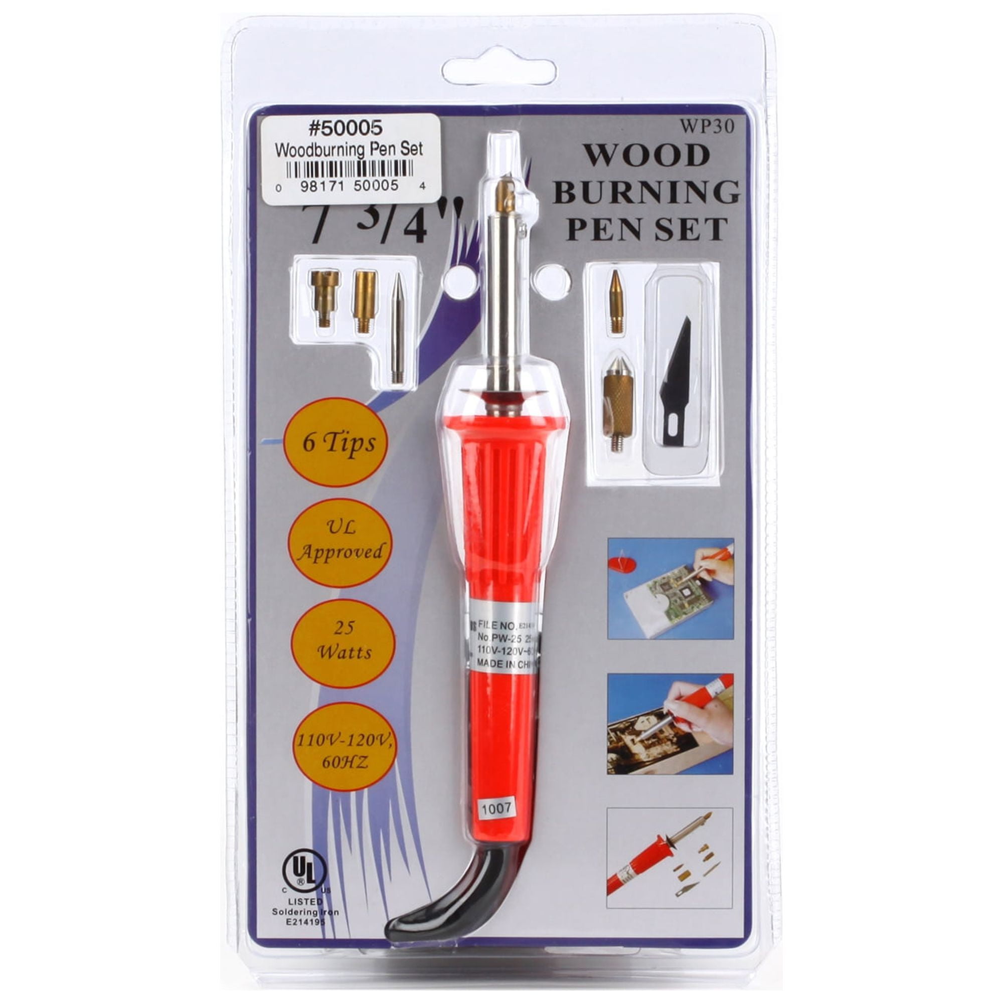Wood burning Pen Set, 30W - 098171500054