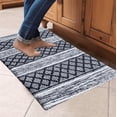thumbnail image 1 of Excel Hometex 100% Cotton Kitchen Mat - High Quality Anti-Fatigue & Durable Skid-Resistant Foam Backing (18"x30"), 1 of 3