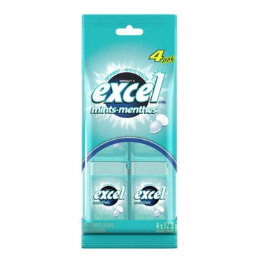 Excel Mints Fresh Mint 4 Pack