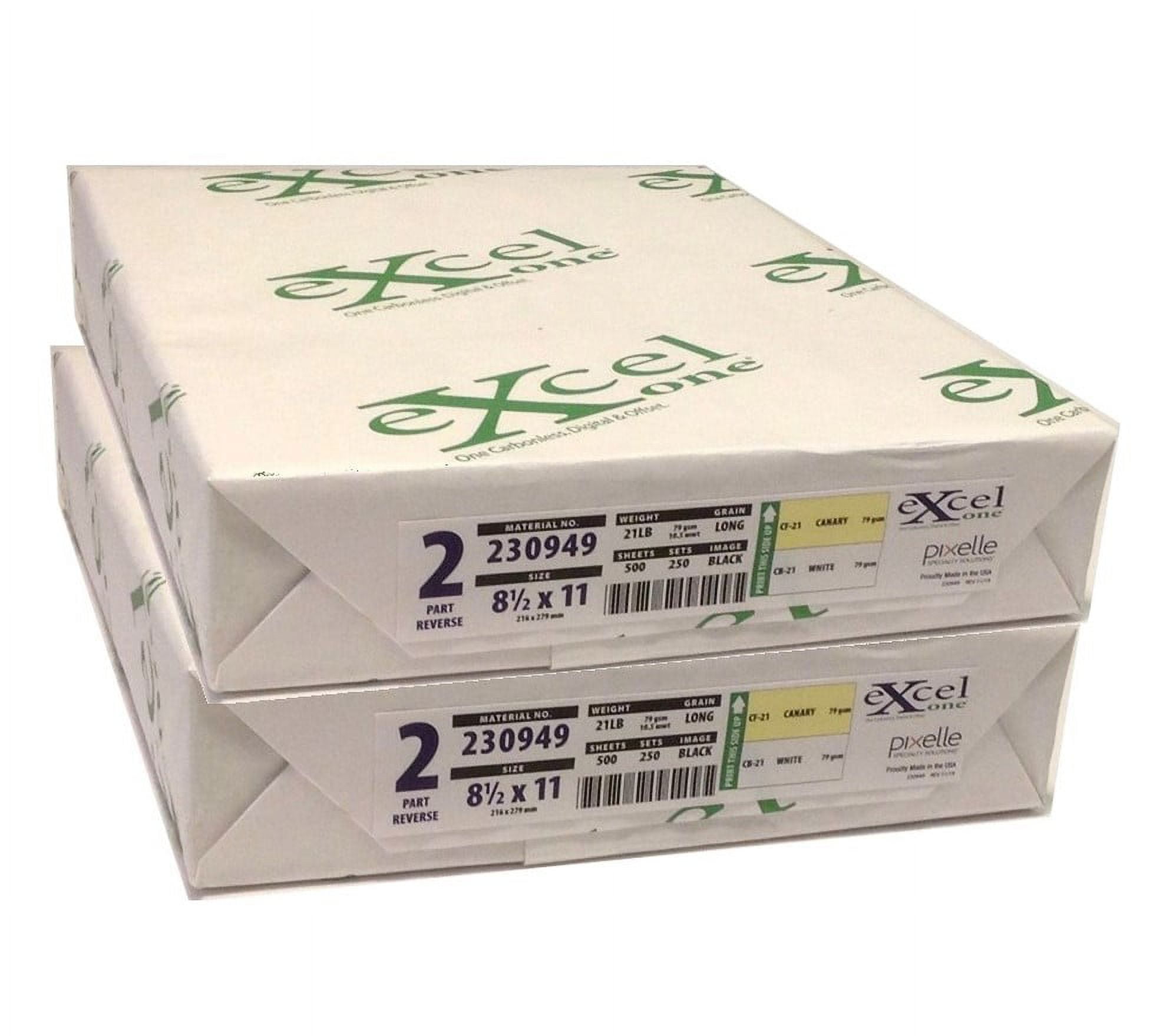 Excel-One-Carbonless-2-Part-