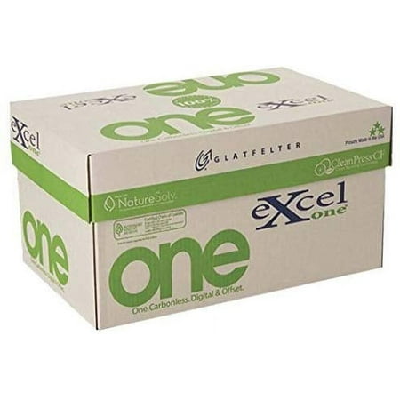 Excel One Carbonless 4-Part Reverse Paper (Gold/Pink/Canary/White), 8.5" x 11" (232046) - 125 Sets Per Ream - Case of 8 Reams