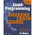 thumbnail image 1 of Pre-Owned Excel Programming Weekend Crash Course (Paperback) 0764540629 9780764540622, 1 of 1