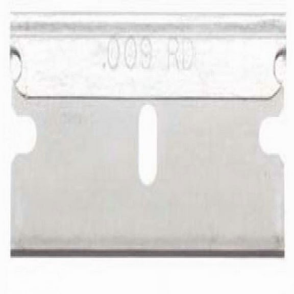 Excel Blades Single Edge Razor Blades  Bulk Pack of 100, Double-Honed Carbon Steel, Shatter-Resistant Safety Caps, Made in USA