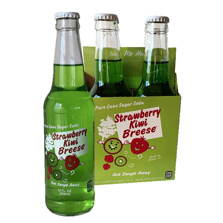 Excel Soda Excel Strawberry Kiwi Breese 4-pk - Walmart.com