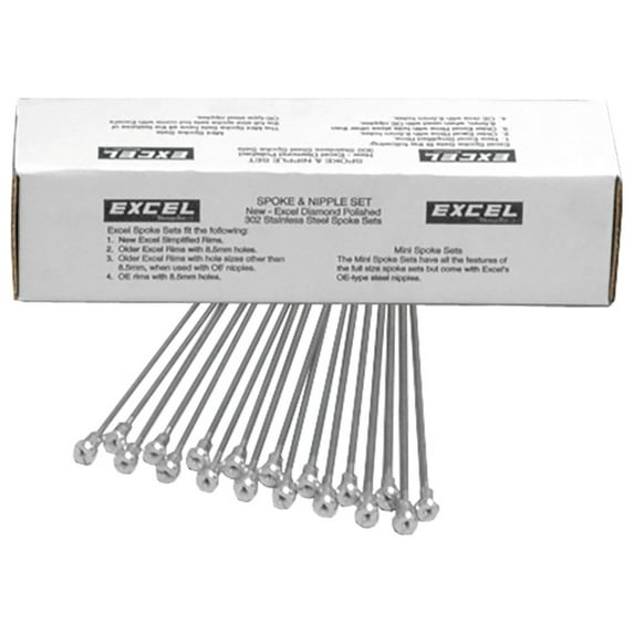 Excel Spoke Kit - Rear 19"