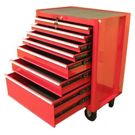 Excel TB2050BBSB-Red 27-Inch Steel Roller Cabinet, Red