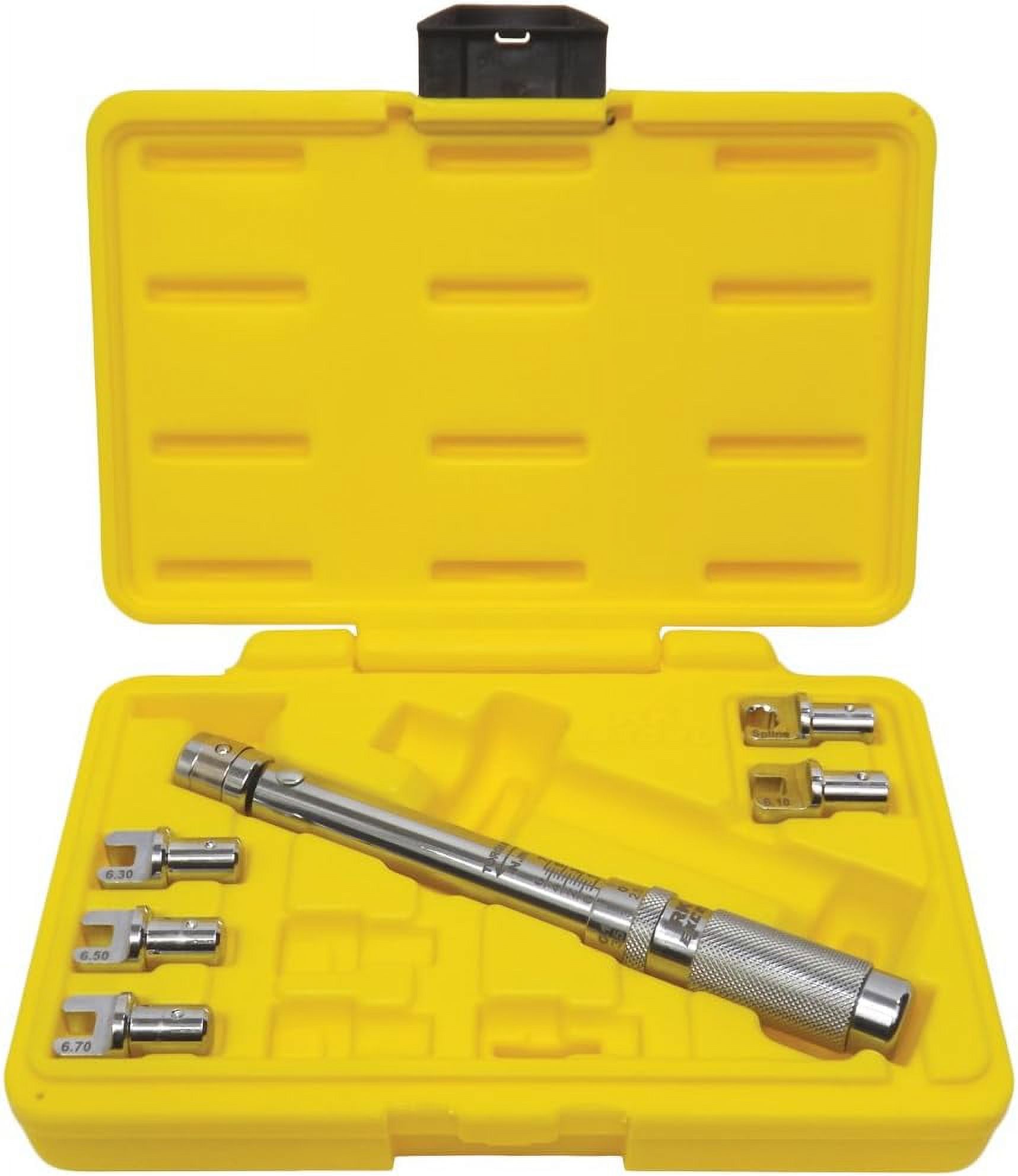 Excel (TWS210ANS 7Piece Adjustable Spoke Torque Wrench Set, Black