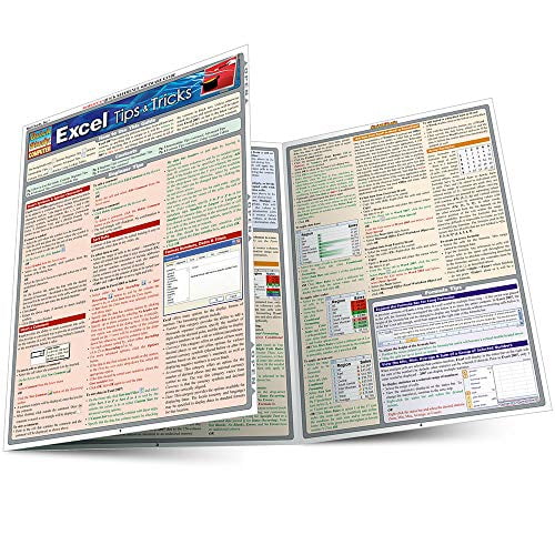 Pre-Owned Excel Tips & Tricks: Quickstudy Laminated Reference Guide (Quickstudy Computer) (Misc.) 1423205421 9781423205425