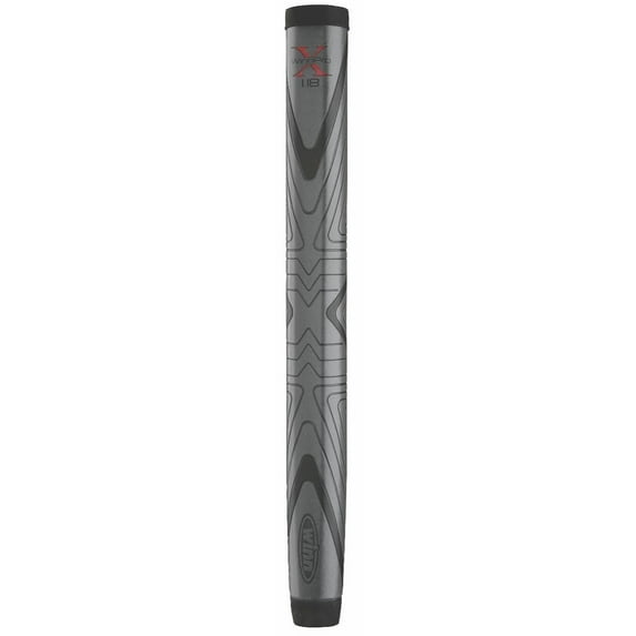 Excel Winn Pro X 1.18" Putter Grip, Midsize, Gray/Black