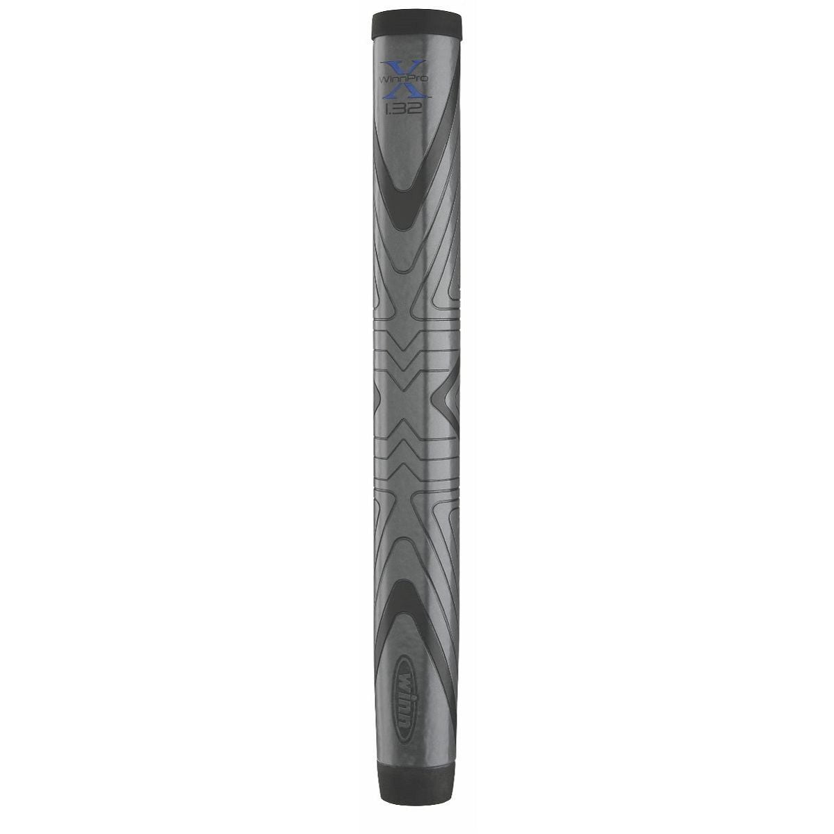 Excel Winn Pro X 1.32" Putter Grip, Jumbo, Black/Blue