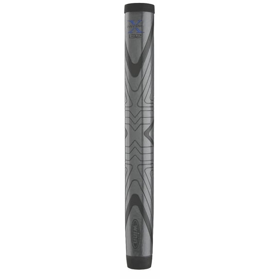 Excel Winn Pro X 1.32" Putter Grip, Jumbo, Black/Blue