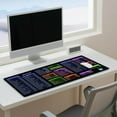 thumbnail image 1 of Excel/Word/Power Point/Windows Mouse pad,Non-Slip&Waterproof Large Gaming Office pc Desk mat,Over 200 Keyboard Shortcuts Mousepad(27.6L x 11.8W inches) Visit the Raryine Store, 1 of 3