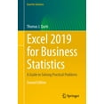 thumbnail image 1 of Excel for Statistics Excel 2019 for Business Statistics: A Guide to Solving Practical Problems, (Paperback), 1 of 1