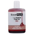 ExcelMark Premium SelfInking Stamp Refill Ink 1 oz. (Red)
