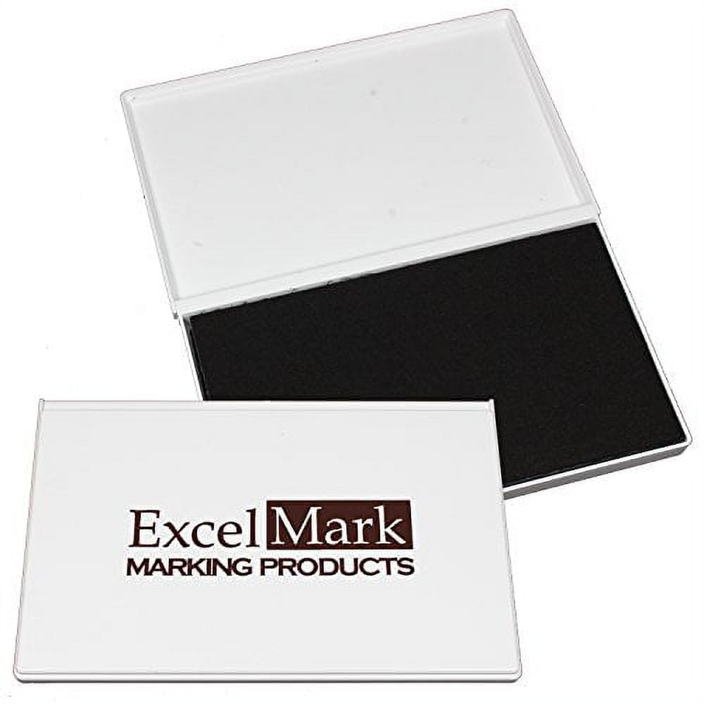 Buy TRIXES Black Ink Pad for Rubber Stamps Fabric Wood Online at