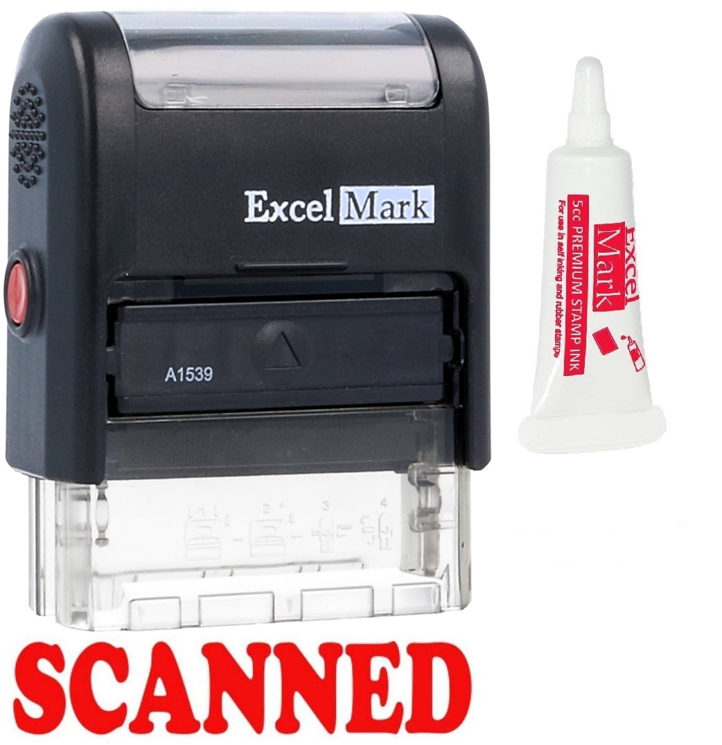 Amazon.com : ExcelMark Custom Self Inking Rubber Stamp - Up