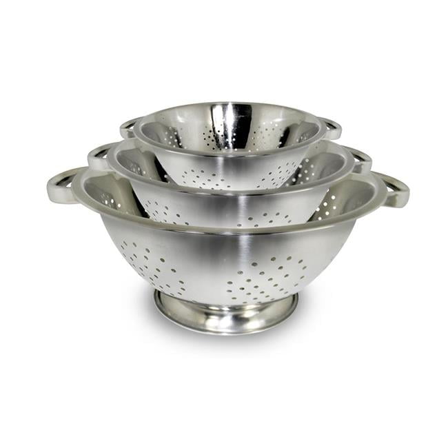 ExcelSteel Stainless Steel Mesh Colander Set - Walmart.com